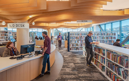South San Francisco Interior Architecture Library