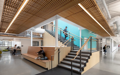 California State University Long Beach Interior SmithGroup Los Angeles Higher Education Architecture