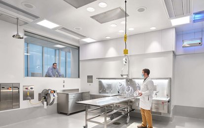 Johnson County Medical Examiner Interior Lab Science Technology Architecture Interiors